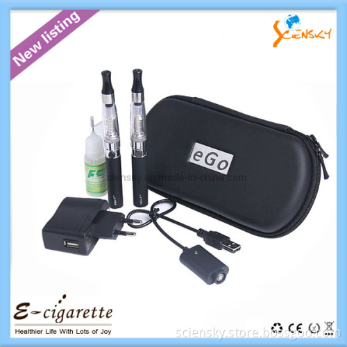 High Quality Electronic Cigarette, Newest E-Cigarette EGO-T CE4 in Zipper Case
